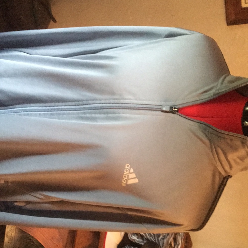 Zip up athletic jacket
